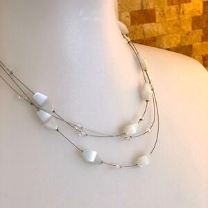 Three tiered necklace